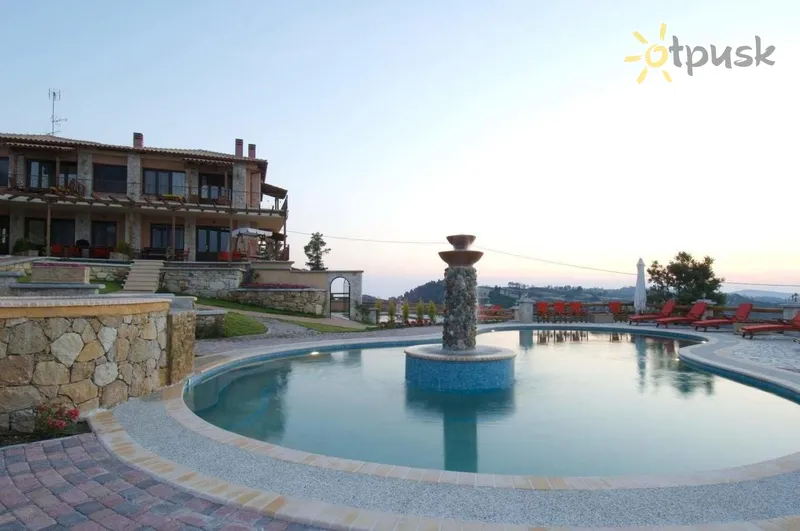 Фото отеля Akritas Ef Zin Villas & Suite 4* Halkidiki — Kasandra Grieķija ārpuse un baseini