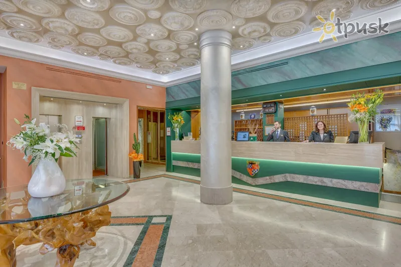 Фото отеля Grand Hotel Adriatico 4* Флоренція Італія лобі та інтер'єр