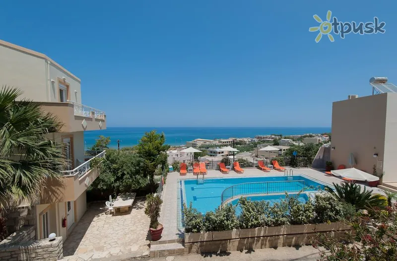 Фото отеля Sunrise Apartments 3* о. Крит – Ретимно Греция экстерьер и бассейны