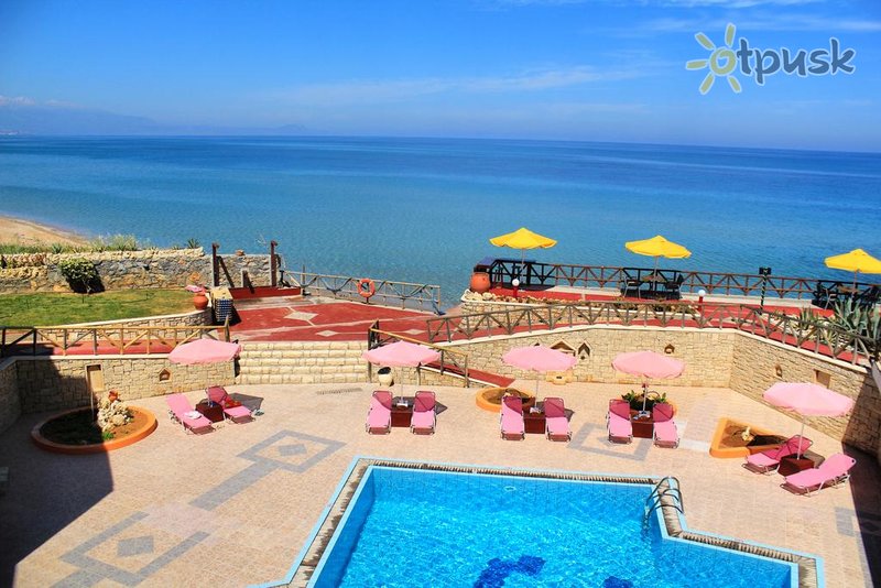 Фото отеля Alkionis Beach Hotel 2* о. Крит – Ретимно Греция экстерьер и бассейны