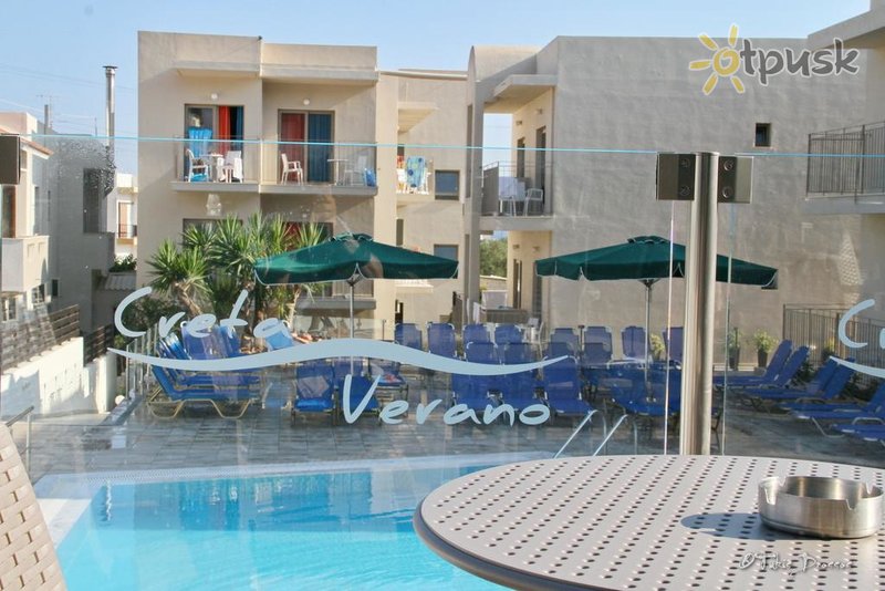 Фото отеля Creta Verano Hotel 3* о. Крит – Ираклион Греция экстерьер и бассейны