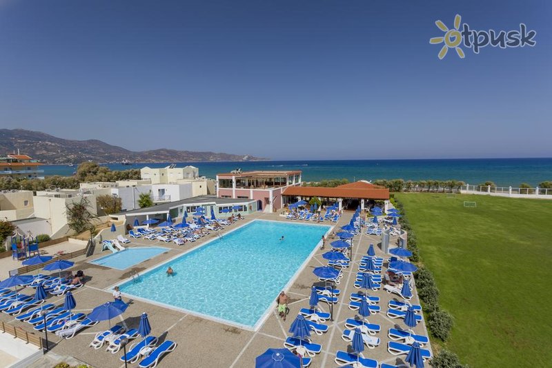 Фото отеля Dessole Dolphin Bay Resort 4* о. Крит – Ираклион Греция экстерьер и бассейны