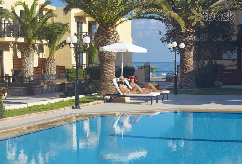 Фото отеля Atlantis Beach Hotel 5* о. Крит – Ретимно Греция экстерьер и бассейны