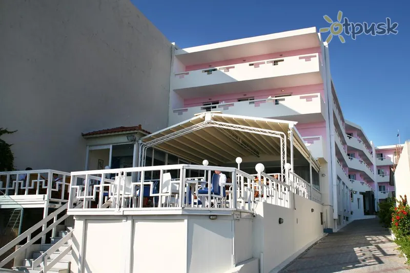Фото отеля Evelyn Beach Hotel 4* о. Крит – Ираклион Греция экстерьер и бассейны