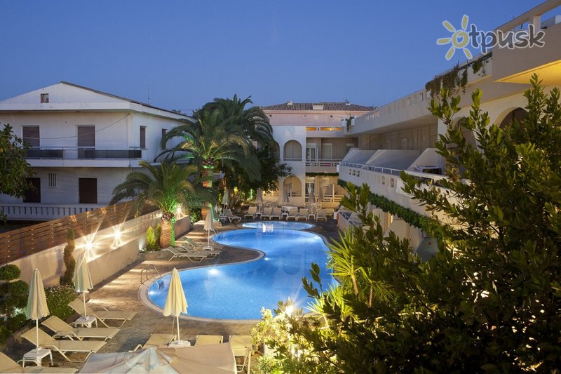 Фото отеля Axos Hotel 3* о. Крит – Ретимно Греция экстерьер и бассейны