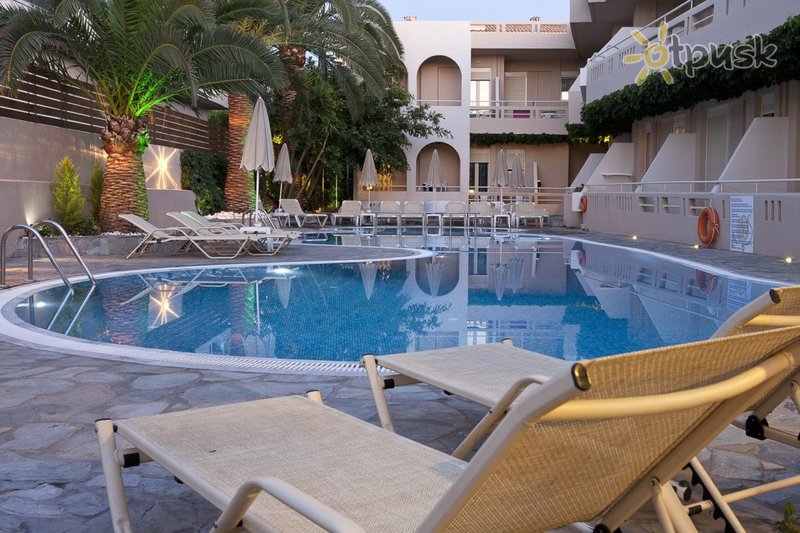 Фото отеля Axos Hotel 3* о. Крит – Ретимно Греция экстерьер и бассейны