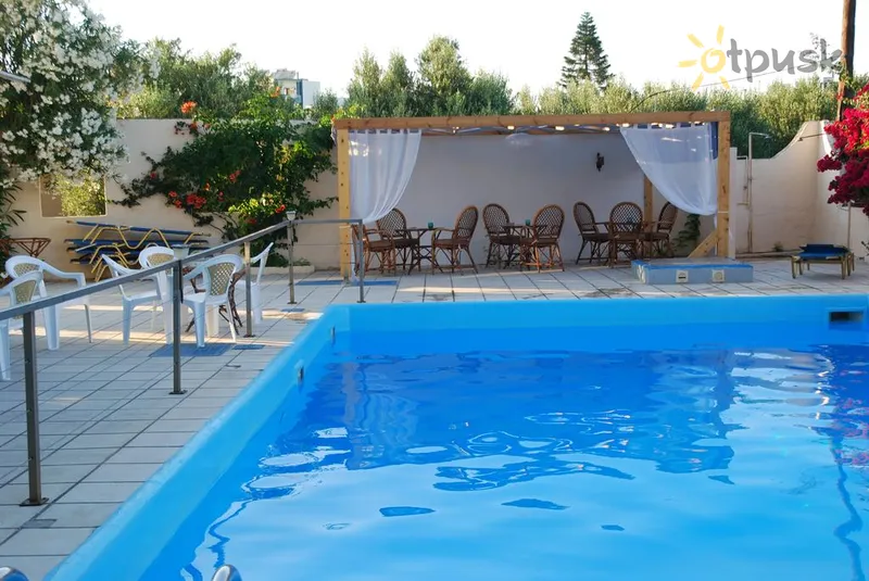 Фото отеля Handakas Hotel 2* о. Крит – Ираклион Греция экстерьер и бассейны