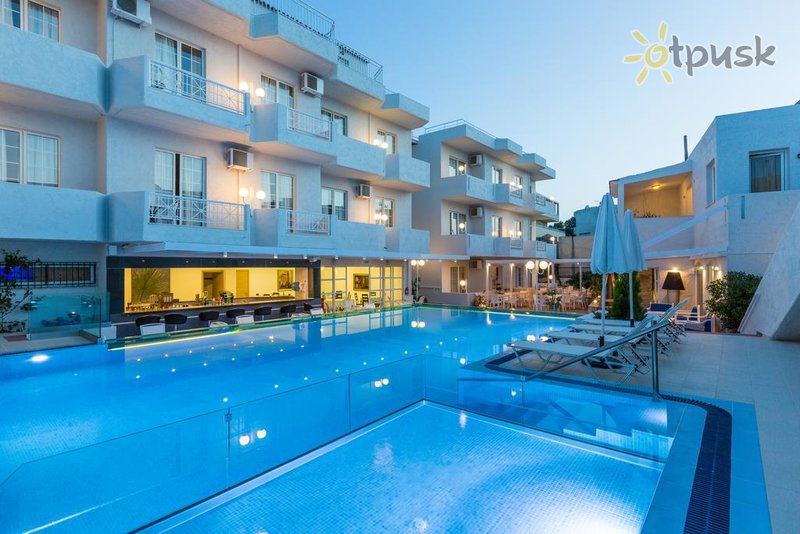 Фото отеля Castello Bianco Hotel 3* о. Крит – Ретимно Греция экстерьер и бассейны