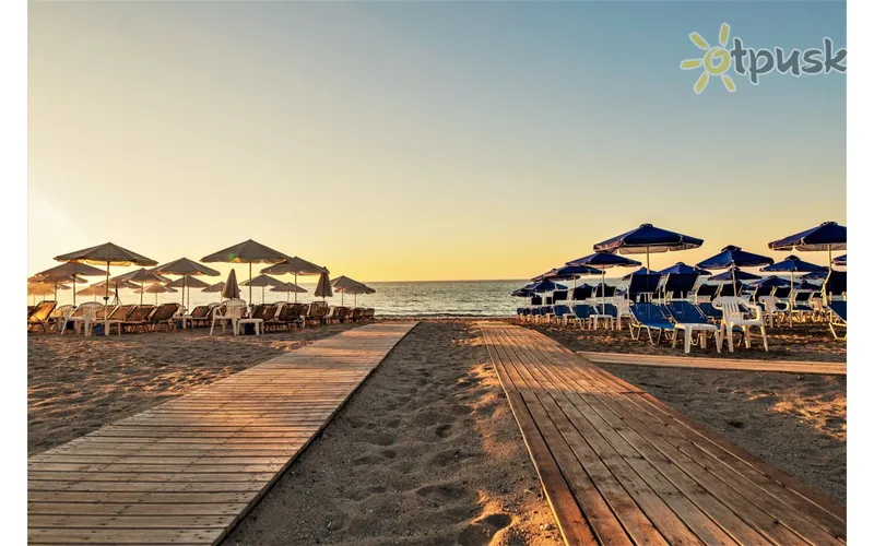 Фото отеля Creta Aquamarine Hotel 3* о. Крит – Ретимно Греція пляж