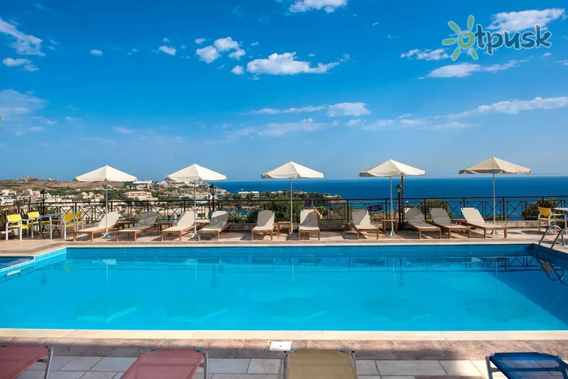 Фото отеля Irida Hotel Apartments 3* о. Крит – Іракліон Греція екстер'єр та басейни