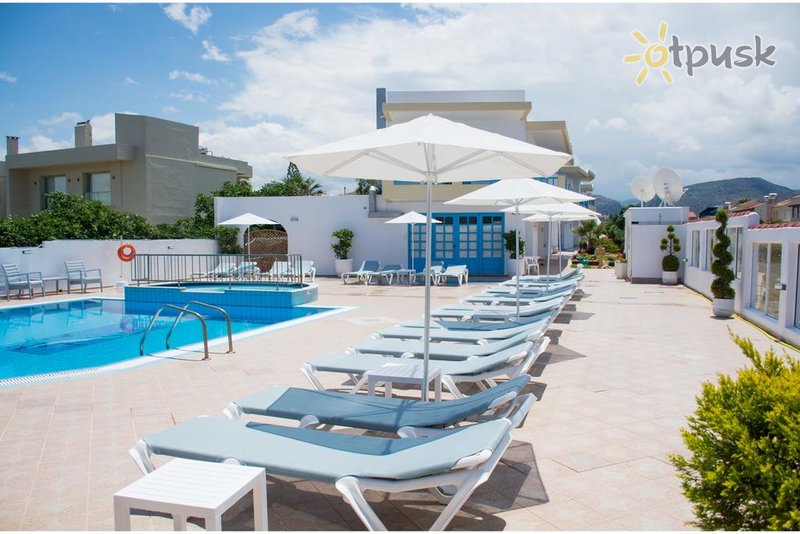 Фото отеля Kasapakis Hotel 3* о. Крит – Ираклион Греция экстерьер и бассейны