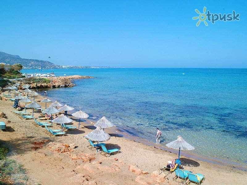 Фото отеля Kyknos Beach Hotel & Bungalows 4* о. Крит – Ираклион Греция пляж