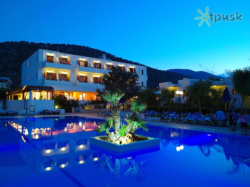 Фото отеля Kyknos Beach Hotel & Bungalows 4* о. Крит – Ираклион Греция экстерьер и бассейны