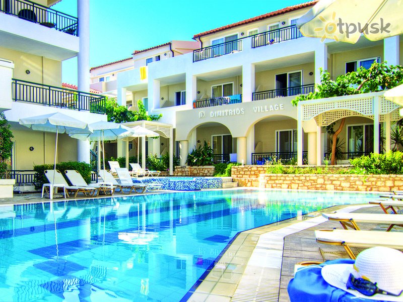 Фото отеля Dimitrios Village Beach Resort & Spa 4* о. Крит – Ретимно Греция экстерьер и бассейны