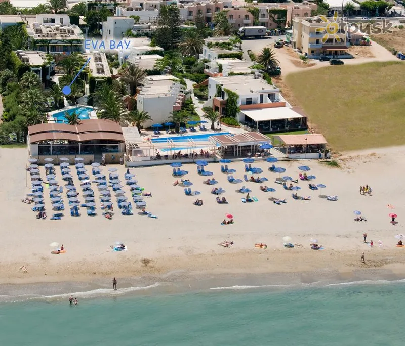 Фото отеля Eva Bay Hotel 4* о. Крит – Ретимно Греция пляж