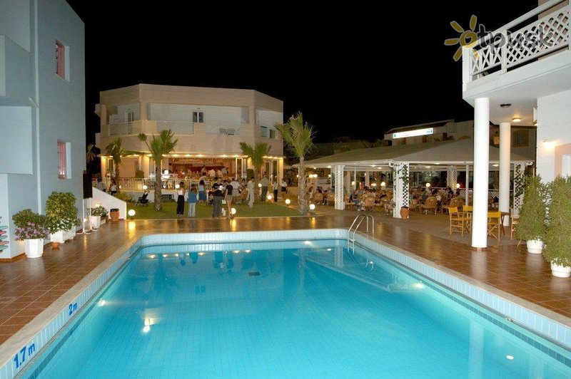Фото отеля Magda Hotel 4* о. Крит – Ираклион Греция экстерьер и бассейны