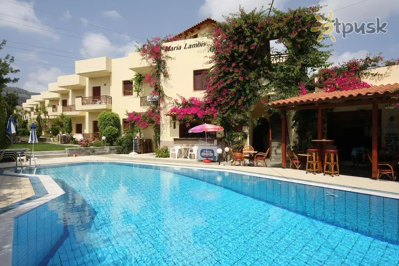 Фото отеля Maria Lambis Apartments 3* о. Крит – Ираклион Греция экстерьер и бассейны