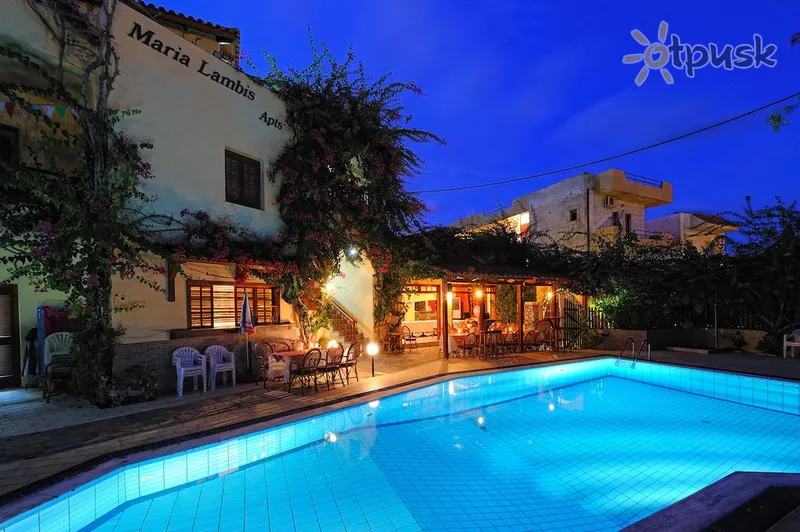 Фото отеля Maria Lambis Apartments 3* о. Крит – Іракліон Греція екстер'єр та басейни