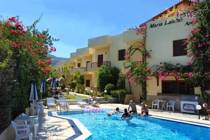 Фото отеля Maria Lambis Apartments 3* о. Крит – Ираклион Греция экстерьер и бассейны
