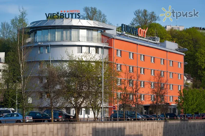 Фото отеля Europa City Vilnius 3* Вільнюс Литва екстер'єр та басейни