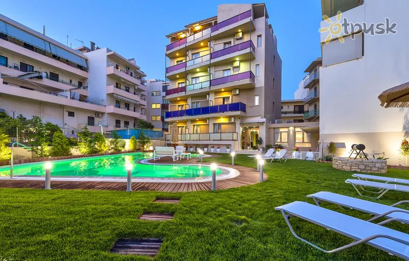 Фото отеля Leonidas Hotel & Apartments 3* о. Крит – Ретимно Греция экстерьер и бассейны