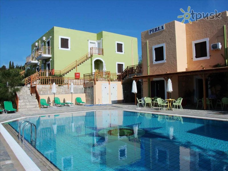 Фото отеля Perla Apartments 3* о. Крит – Ираклион Греция экстерьер и бассейны