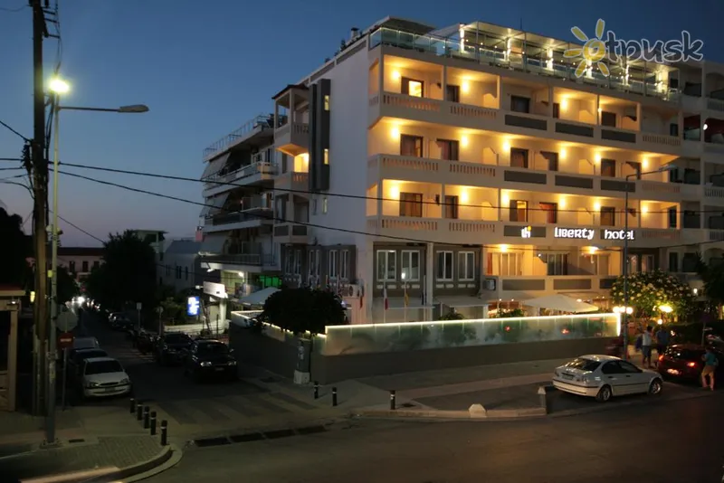 Фото отеля Liberty Hotel 3* о. Крит – Ретимно Греция экстерьер и бассейны