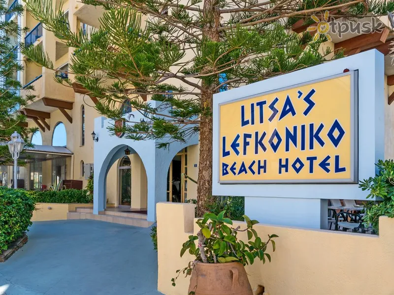 Фото отеля Litsa's Lefkoniko Beach 3* Kreta – Retimnas Graikija išorė ir baseinai