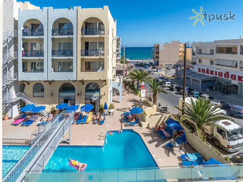 Фото отеля Litsa's Lefkoniko Beach 3* о. Крит – Ретимно Греція екстер'єр та басейни