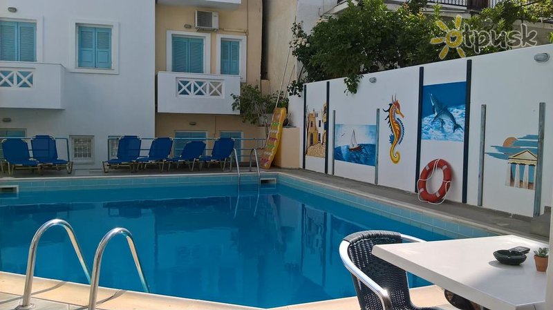Фото отеля Renia Hotel Apartments 3* о. Крит – Ираклион Греция экстерьер и бассейны