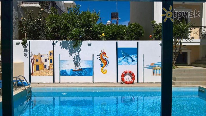 Фото отеля Renia Hotel Apartments 3* о. Крит – Ираклион Греция экстерьер и бассейны