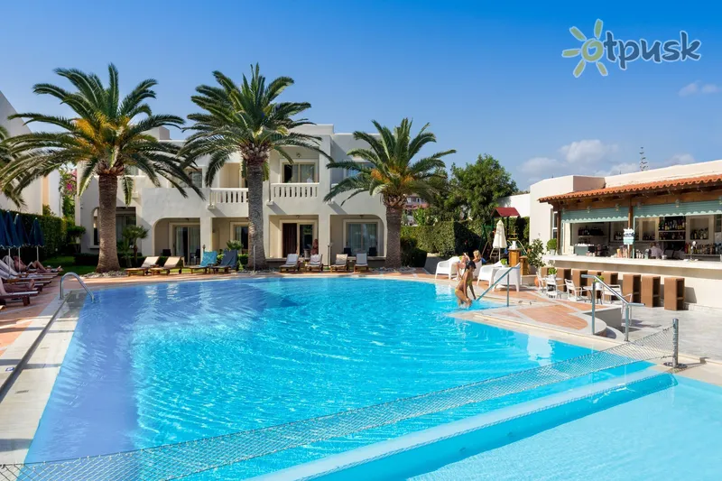 Фото отеля Atlantica Amalthia Beach Hotel 4* о. Крит – Ханья Греция экстерьер и бассейны