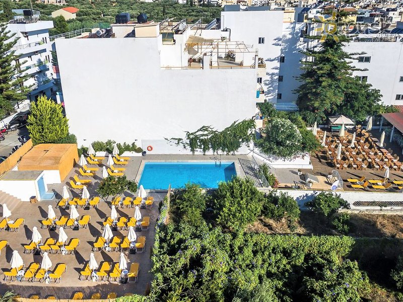 Фото отеля Sergios Hotel 3* о. Крит – Ираклион Греция экстерьер и бассейны