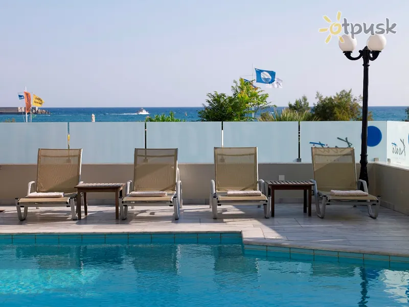 Фото отеля Kriti Beach Hotel 4* о. Крит – Ретимно Греция экстерьер и бассейны