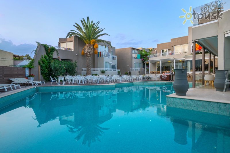 Фото отеля Nefeli Hotel 4* о. Крит – Ретимно Греция экстерьер и бассейны