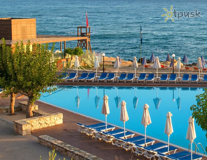 Фото отеля Silva Beach Hotel 4* о. Крит – Ираклион Греция экстерьер и бассейны