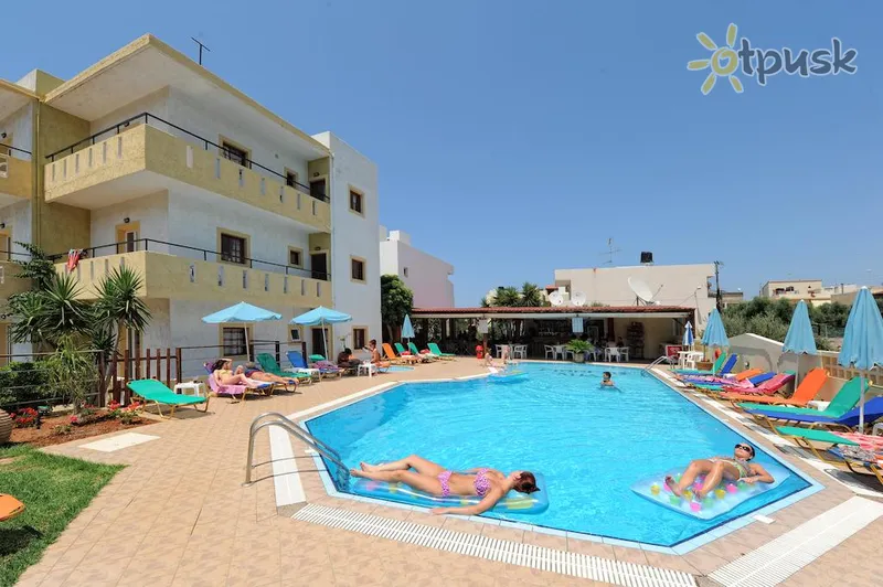 Фото отеля Stelios Residence Apartments 2* о. Крит – Іракліон Греція екстер'єр та басейни