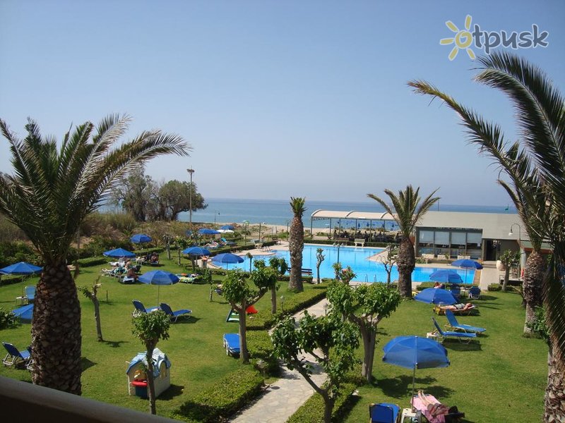 Фото отеля Marinos Beach Hotel 4* о. Крит – Ретимно Греция экстерьер и бассейны