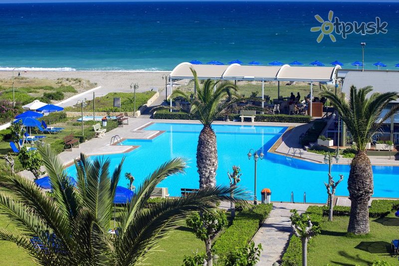 Фото отеля Marinos Beach Hotel 4* о. Крит – Ретимно Греция экстерьер и бассейны