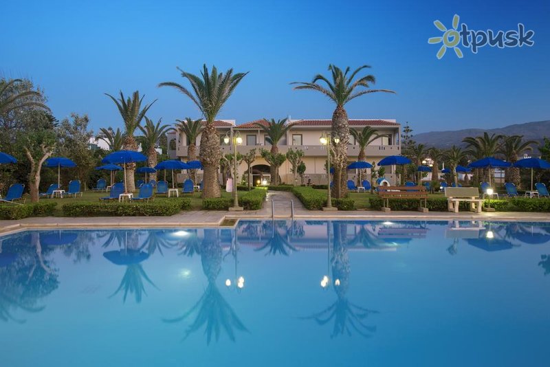 Фото отеля Marinos Beach Hotel 4* о. Крит – Ретимно Греция экстерьер и бассейны