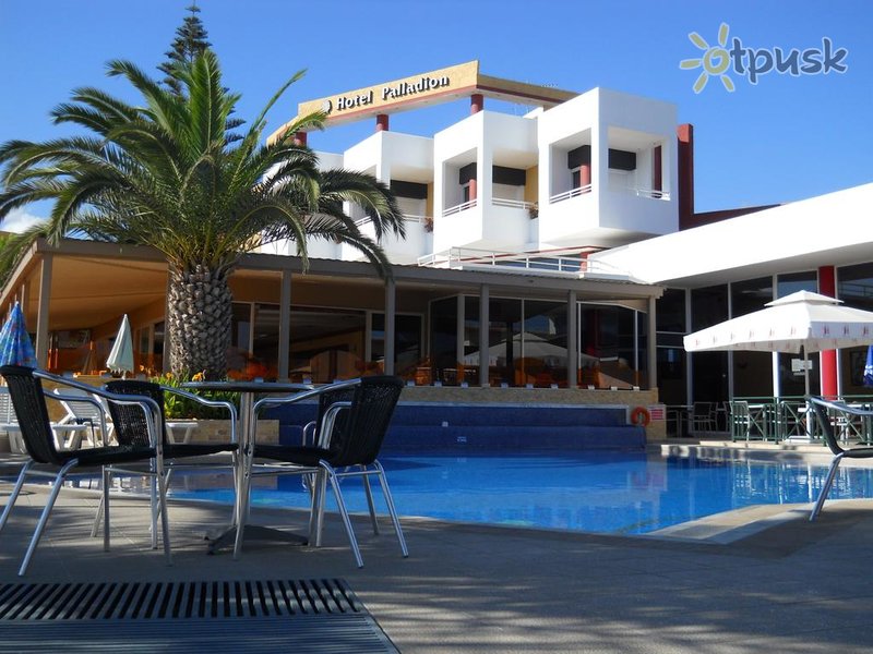 Фото отеля Palladion Hotel 3* о. Крит – Ретимно Греция экстерьер и бассейны
