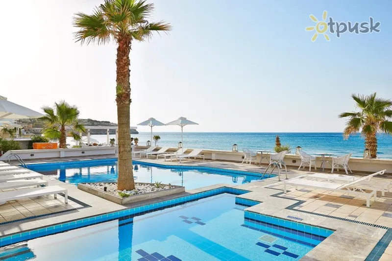 Фото отеля Petradi Beach Lounge Hotel 3* Kreta – Retimnas Graikija išorė ir baseinai
