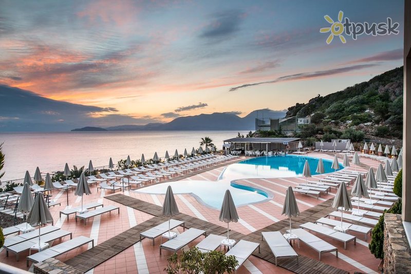 Фото отеля Blue Marine Resort & Spa Hotel 5* о. Крит – Агиос Николаос Греция экстерьер и бассейны