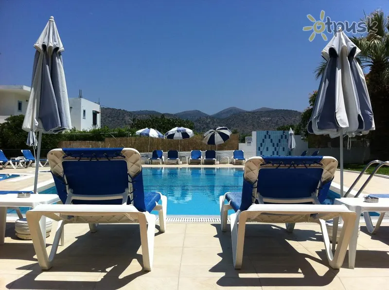Фото отеля Angelika Apartotel 3* Kreta – Agios Nikolaosas Graikija išorė ir baseinai