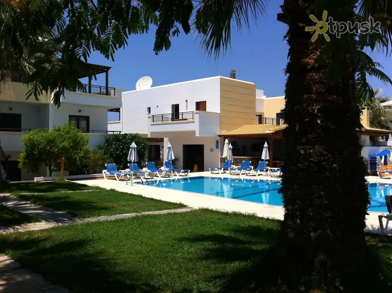 Фото отеля Angelika Apartotel 3* Kreta – Agios Nikolaosas Graikija išorė ir baseinai