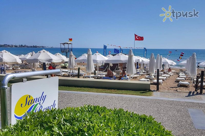 Фото отеля Sandy Beach Hotel 4* Сиде Турция пляж