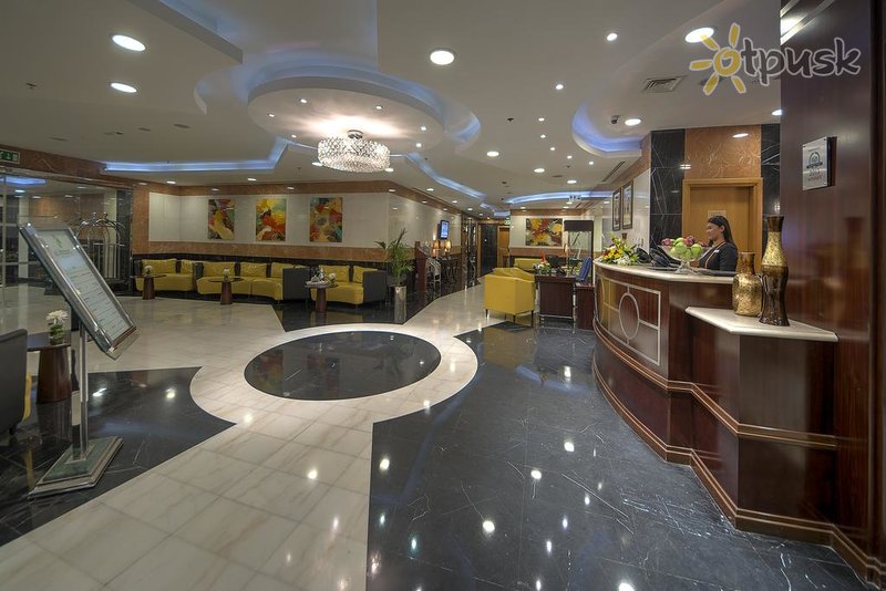 Фото отеля Al Khoory Hotel Apartments Al Barsha 4* Дубай ОАЭ лобби и интерьер