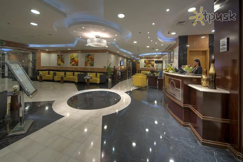 Фото отеля Al Khoory Hotel Apartments Al Barsha 4* Дубай ОАЕ лобі та інтер'єр