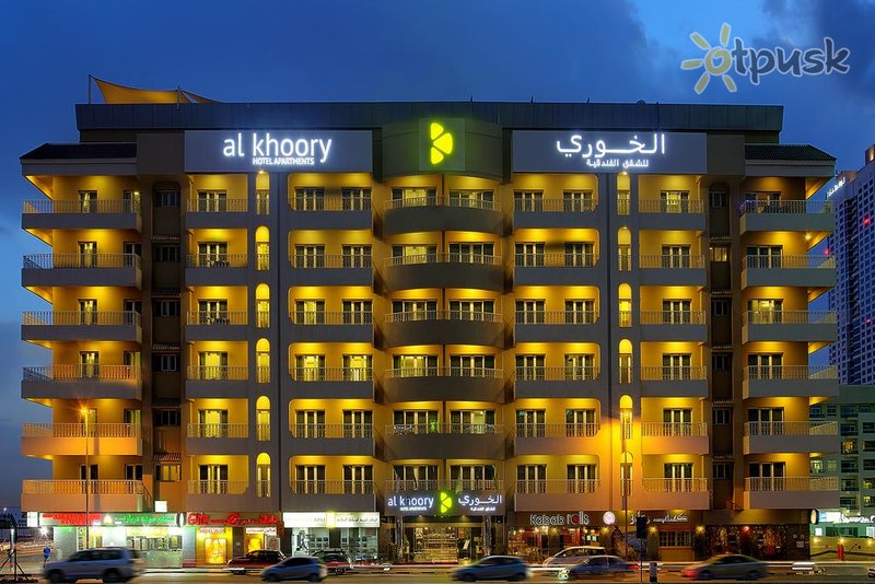 Фото отеля Al Khoory Hotel Apartments Al Barsha 4* Дубай ОАЭ экстерьер и бассейны