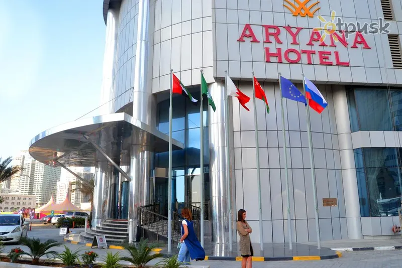 Фото отеля Aryana Hotel 4* Шарджа ОАЭ экстерьер и бассейны